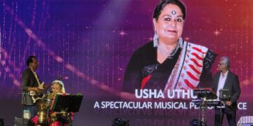 Usha Uthup’s power-packed performance closes IFFJK in style