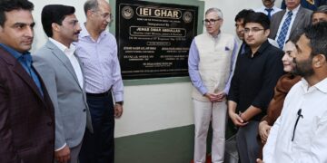 CM Omar inaugurates IEI guest house at Church Lane