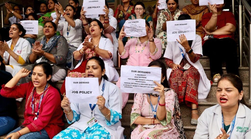 Day 7: NHM employees’ strike continues