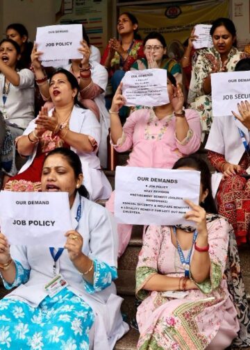 Day 7: NHM employees’ strike continues