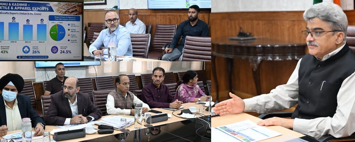Leverage strengths, address challenges for high-value handicraft exports: CS Atal Dulloo