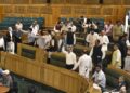 Pandemonium in J&K Assembly as NC, BJP clash over holiday row