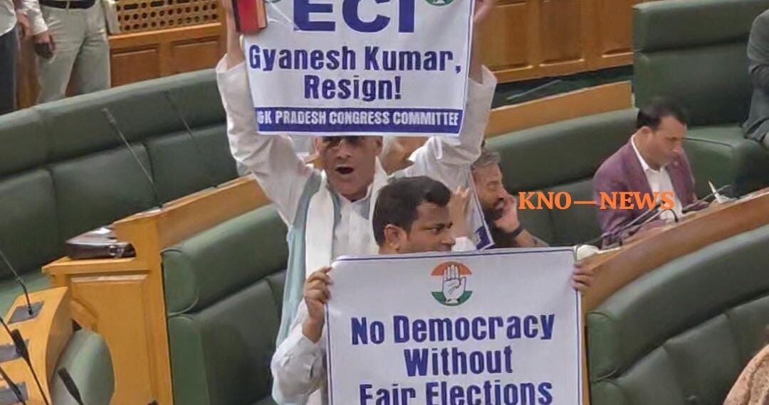 Congress protests in Assembly seeking CEC’s removal