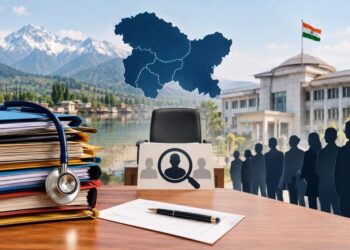 J&K has 40 vacant senior specialist, 393 consultant Posts: Govt