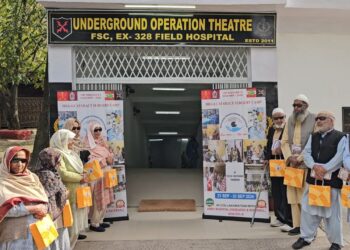 === From The LoC ===  In shelling-prone Tangdhar, underground operation theatre provides critical medical support