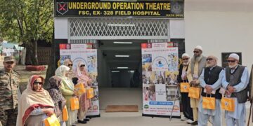 === From The LoC ===  In shelling-prone Tangdhar, underground operation theatre provides critical medical support