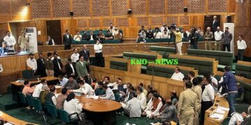 Amidst uproar, BJP runs mock Assembly from Well