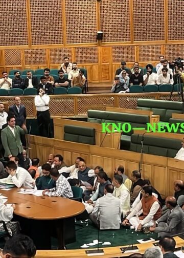 Amidst uproar, BJP runs mock Assembly from Well