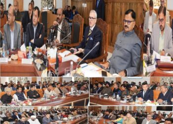 CM Omar reviews developmental progress of Anantnag