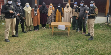 Police bust clandestine separatist module, 4 women among 6 held