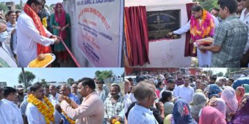 Satish Sharma undertakes development tour of Chhamb
