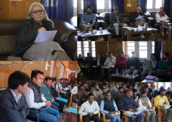 DC Bandipora reviews winter preparedness for Gurez