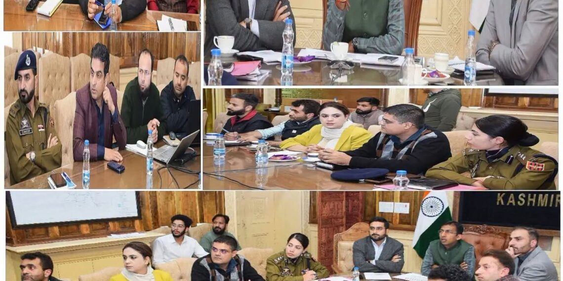 Div Com reviews alignment of Srinagar key projects