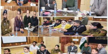 Div Com reviews alignment of Srinagar key projects