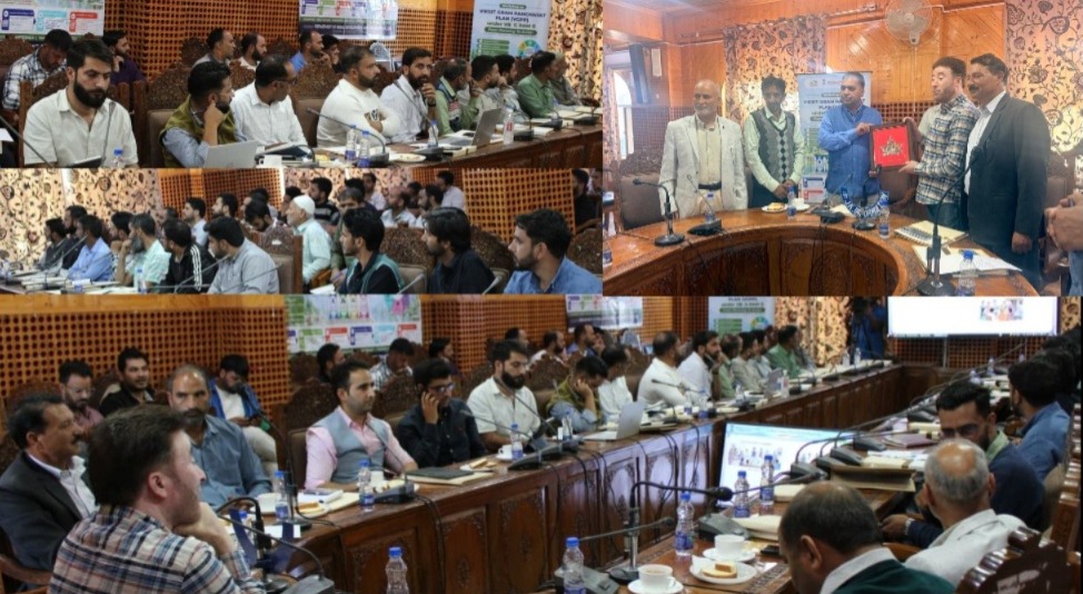 DC Budgam felicitates CMO Dr Gulzar Ahmad on Superannuation