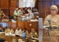 DC Bandipora reviews Road Safety Measures