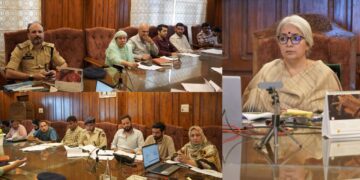 DC Bandipora reviews Road Safety Measures