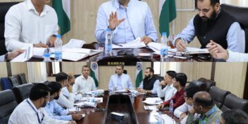 DC Ramban reviews status of priority sector lending, implementation of social security schemes