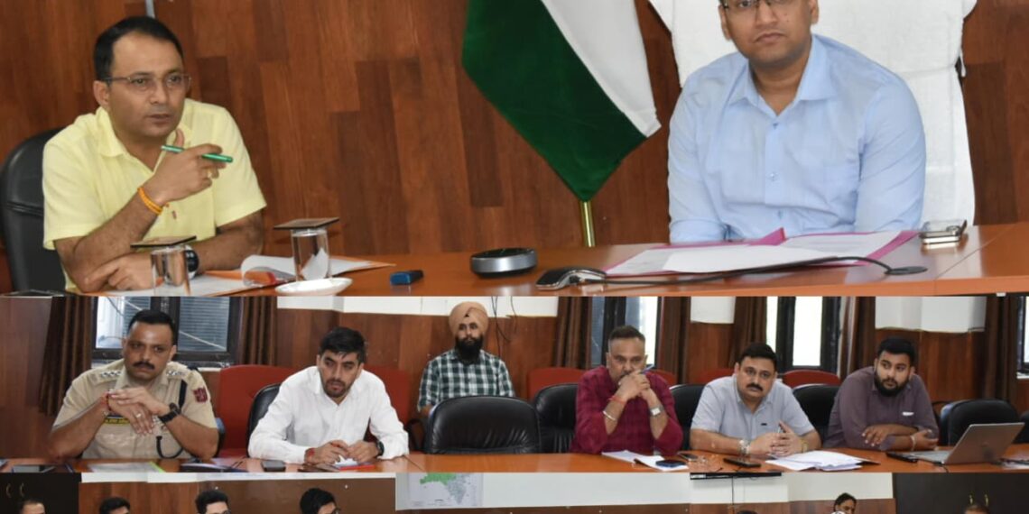 DC Reasi reviews arrangements for Navratra, Dussehra celebrations