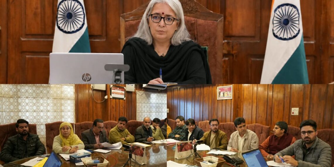 DDC Bandipora reviews progress under UT Capex, Tribal Sub Plan, DA-JGUA, DMF, CSR