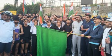 DIG Udhampur-Reasi Range flags off ‘Run for Unity’ rally