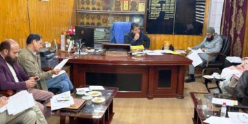 Director Horticulture Kashmir chairs review meeting of Horticulture developmental schemes
