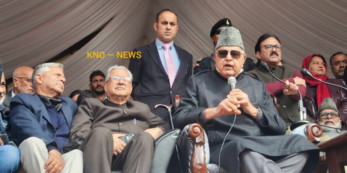 We are not enemies of country: Dr Farooq