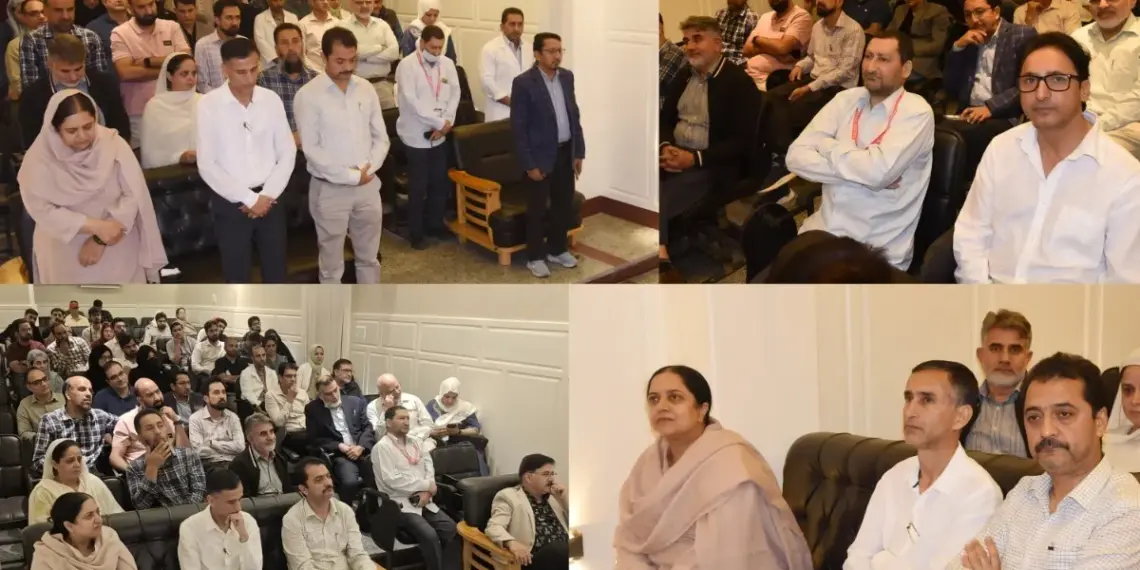 GMC’s Department of Medicine Srinagar pays tribute to Prof Mohammad Yousuf Bhat