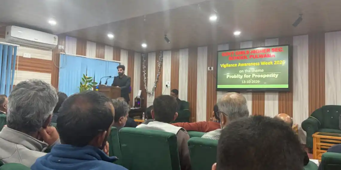 ACB, Education Department organise vigilance awareness programme at GGHSS Pulwama