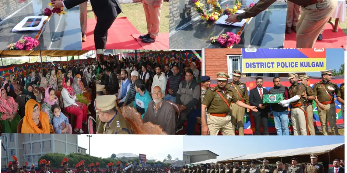 Police Martyrs remembered on Police Commemoration Day at Kulgam