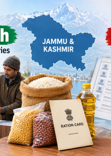 === Since Jan 2026 === J&K adds 2.25 lakh ration beneficiaries, removes 56,664