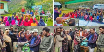 KVK Bandipora-1 organises technology demonstration on Brown Sarson at Kootasatrie NICRA village