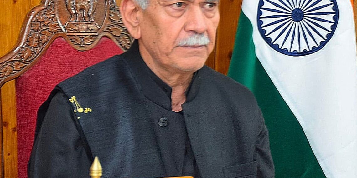LG Sinha pays tribute to Lal Bahadur Shastri