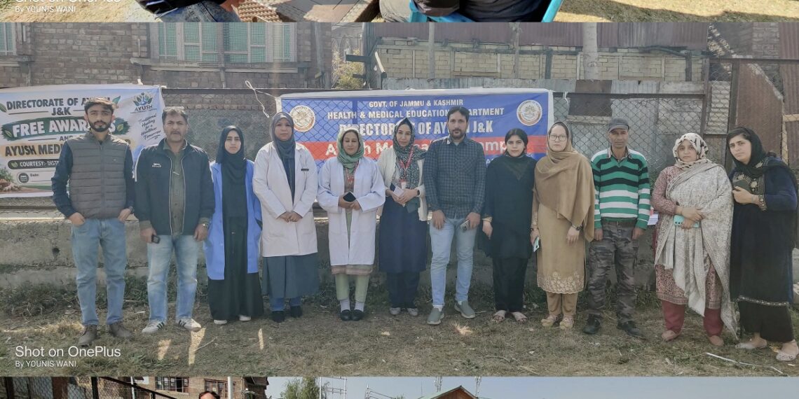 Mega AYUSH Medical camp organised in Srinagar