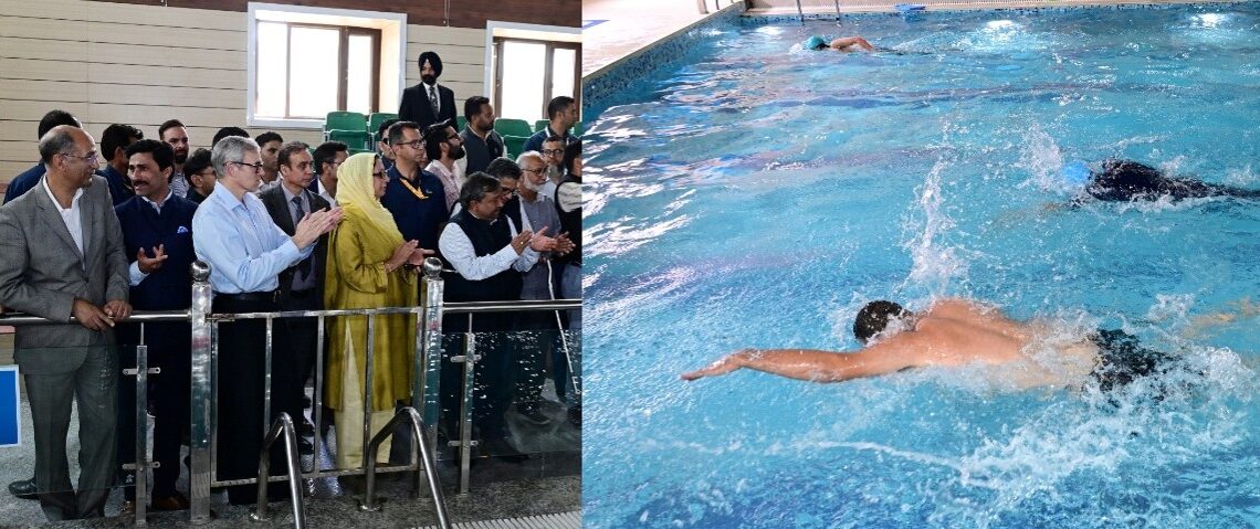 CM Omar inaugurates Rs 30.35 crore sports facility at Gindun Rajbagh