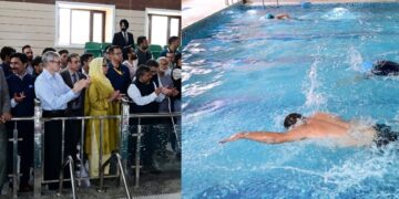 CM Omar inaugurates Rs 30.35 crore sports facility at Gindun Rajbagh
