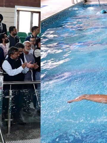 CM Omar inaugurates Rs 30.35 crore sports facility at Gindun Rajbagh