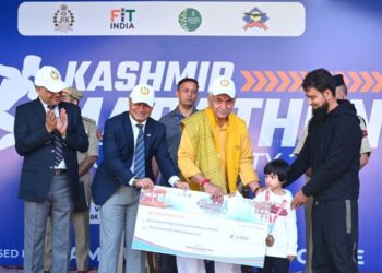 === Kashmir Marathon ===  Youth ran for India’s soul, spirit of new J&K: LG Sinha