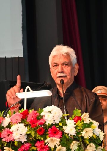 Days of terrorist supporters over: LG Sinha