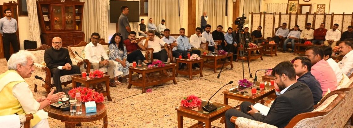Rail link to Kashmir historic milestone: LG Sinha