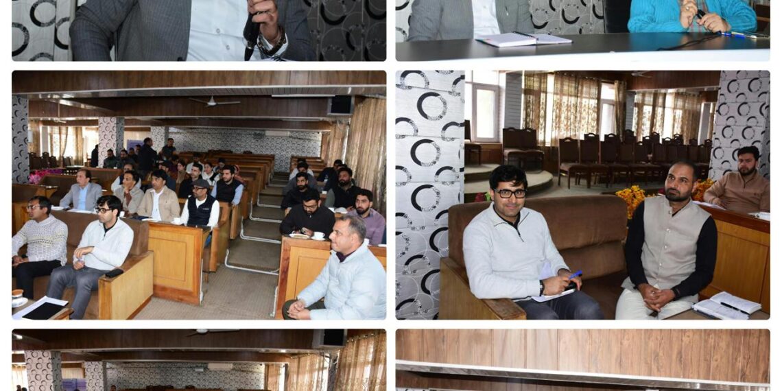 Census 2027 : Principal Census Officer Urban stresses accurate population enumeration across Srinagar’s urban jurisdiction