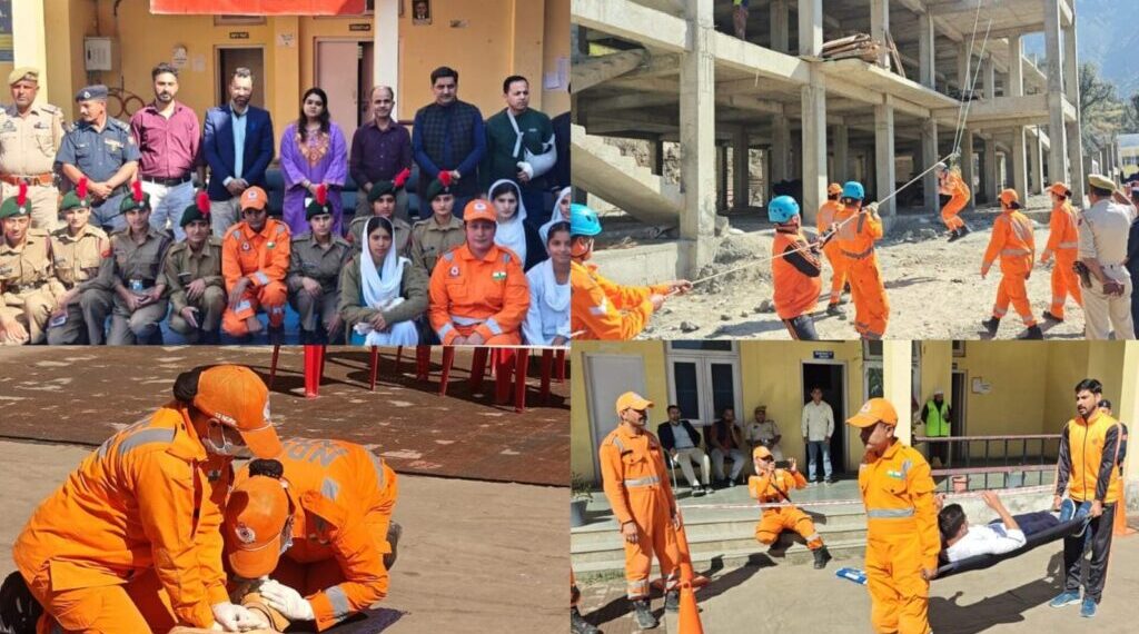 Ramban admin organises disaster preparedness familiarization exercise for college studentsv