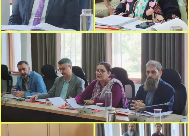 31 JKWDC Board meeting : Sakeena Itoo calls for efficiency, transparency to empower women entrepreneurs