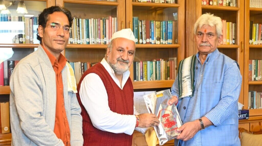 Delegations call on LG Sinha