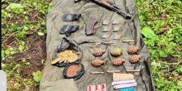 Arms, ammo recovered in Poonch