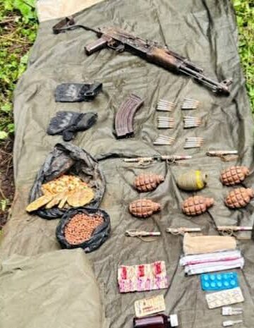 Arms, ammo recovered in Poonch