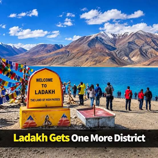 Ladakh gets one more district