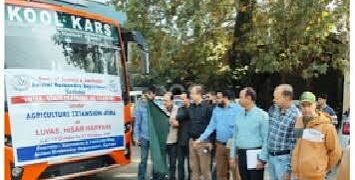 ATMA Scheme : AHD Kashmir flags off Farmers’ Delegation for inter-state training