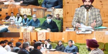 DC Shopian chairs CLU Meeting, reviews cases for timely disposal