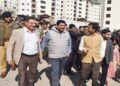 Comm Secy DMRRR, Div Com Kashmir assesses readiness of flats at Transit Camp Zewan